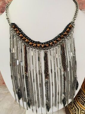 Bohemian Fringe Festival Statement Necklace
